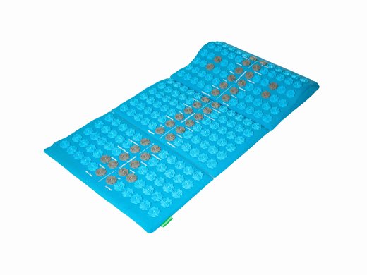Akupresurní skládací podložka Spike aqua