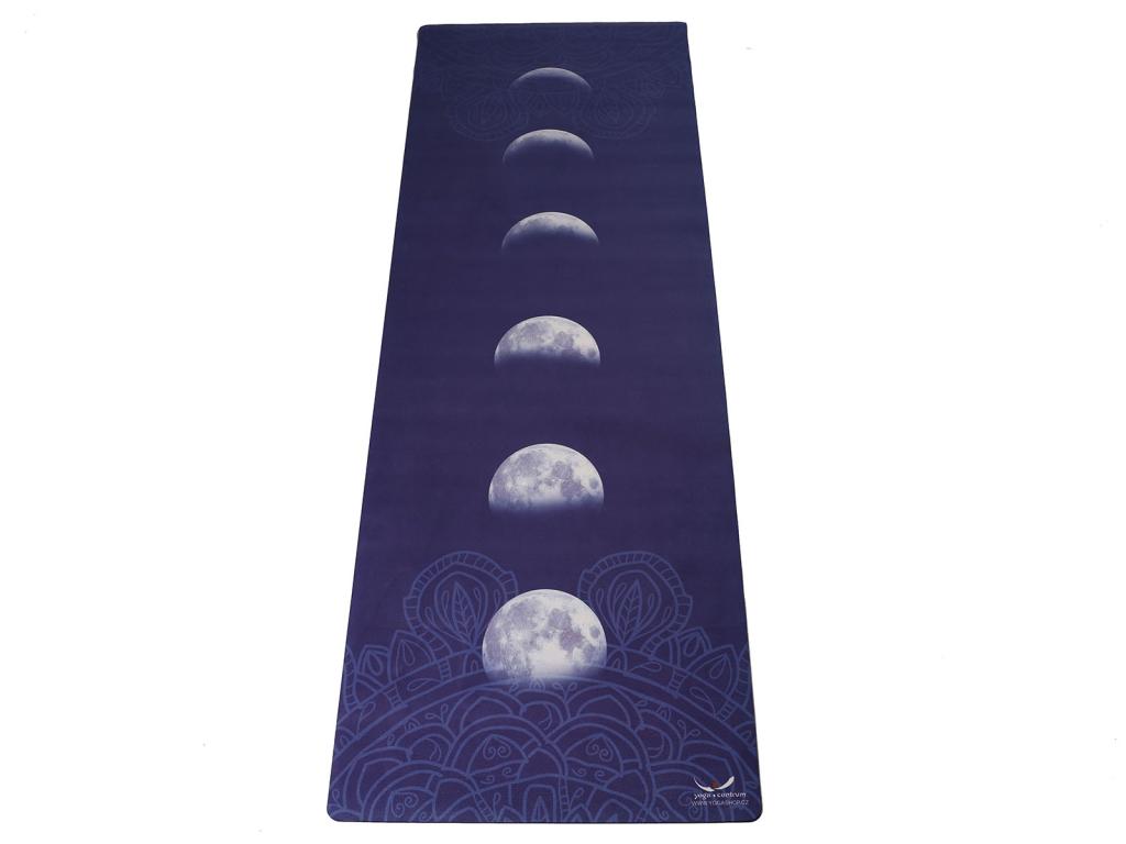 Cestovní designová podložka na jógu Moon