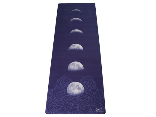 Cestovní designová podložka na jógu Moon